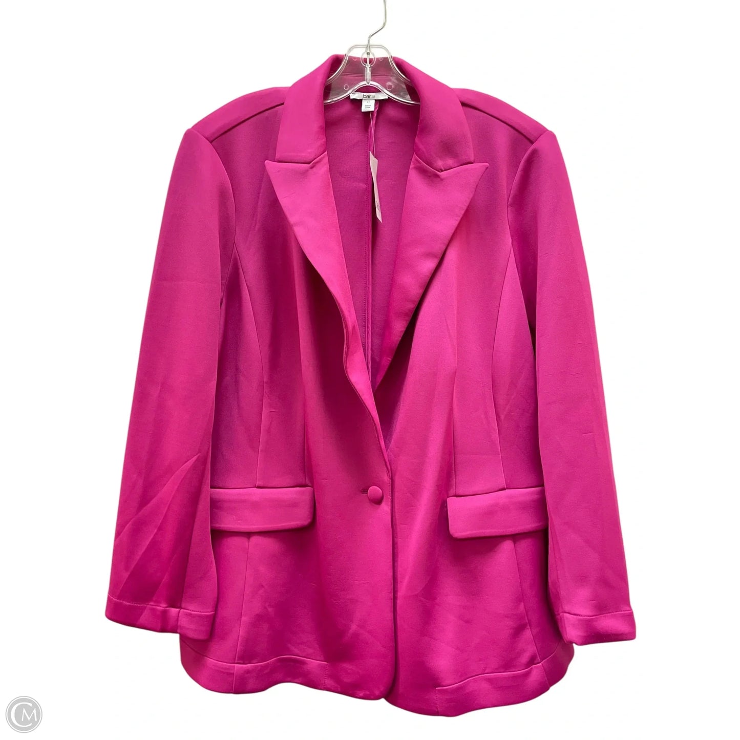 Blazer By Bar Iii In Pink, Size: 3x