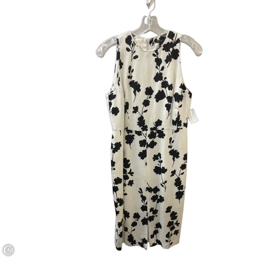 Dress Casual Short By Ann Taylor In Black & White, Size: 4