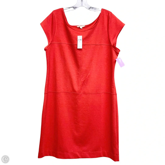 Dress Casual Short By Banana Republic In Red, Size: Xl