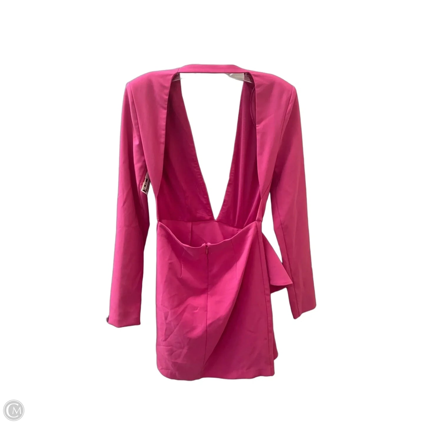 Top Long Sleeve By Micheal Costello by Revolve In Pink, Size: S