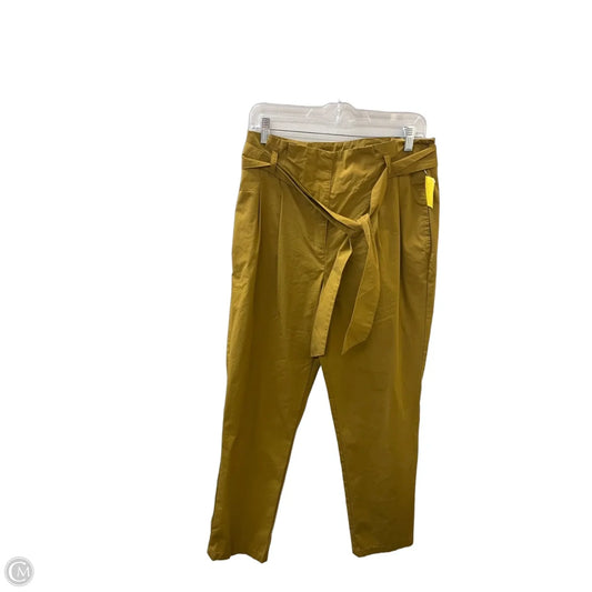 Pants Cropped By J. Crew In Yellow, Size: 6