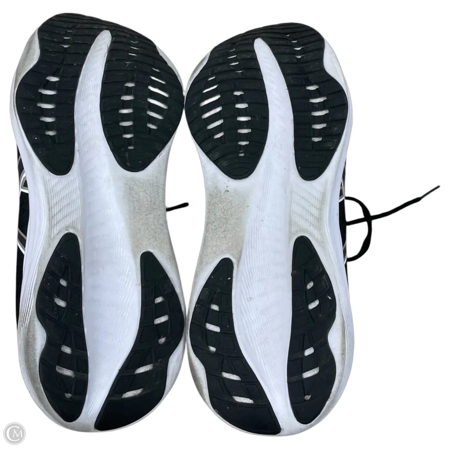 Shoes Sneakers By Asics In Black & White, Size: 8.5