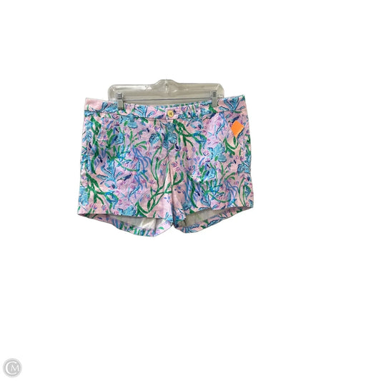 Shorts Designer By Lilly Pulitzer In Blue & Purple, Size: 14