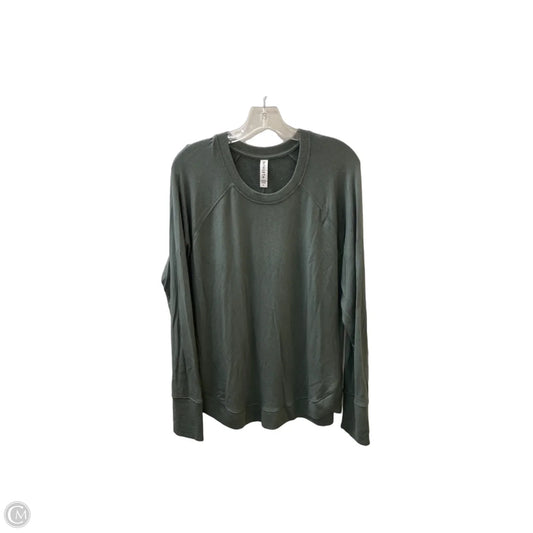 Athletic Sweatshirt Collar By Athleta In Grey, Size: L