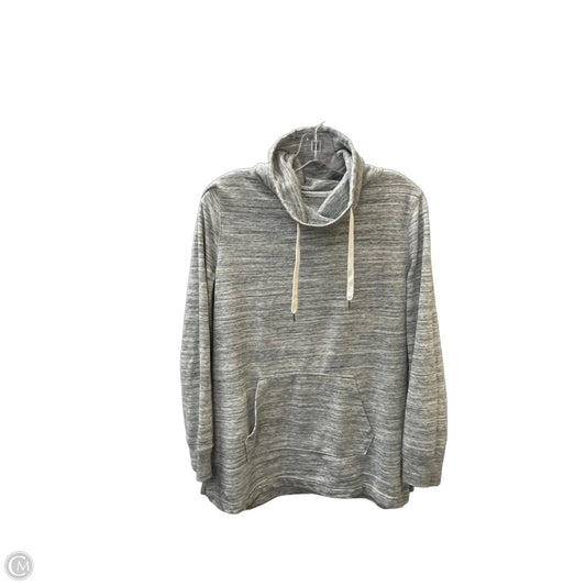 Sweatshirt Collar By Gap In Grey, Size: L