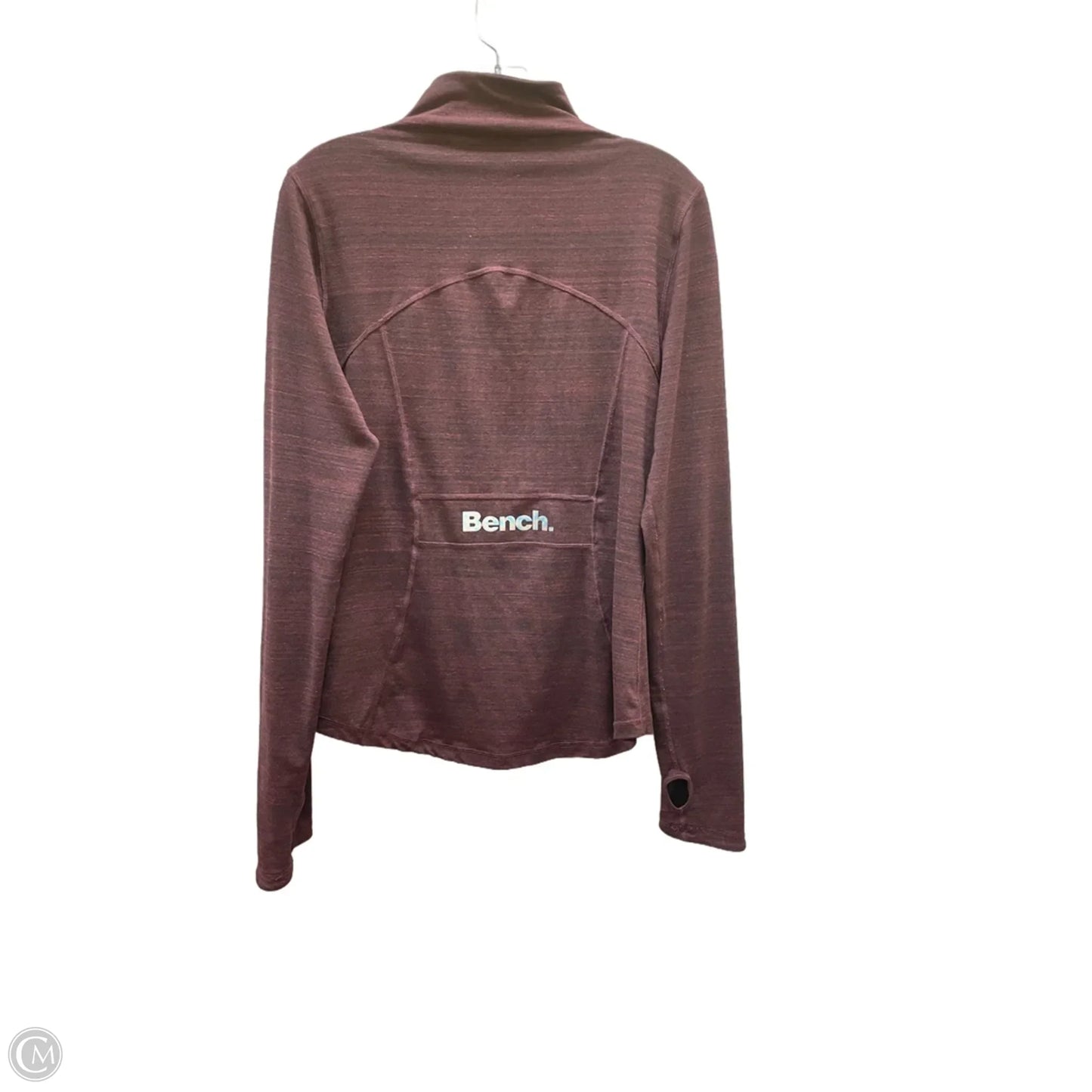 Athletic Jacket By BENCH In Red, Size: L