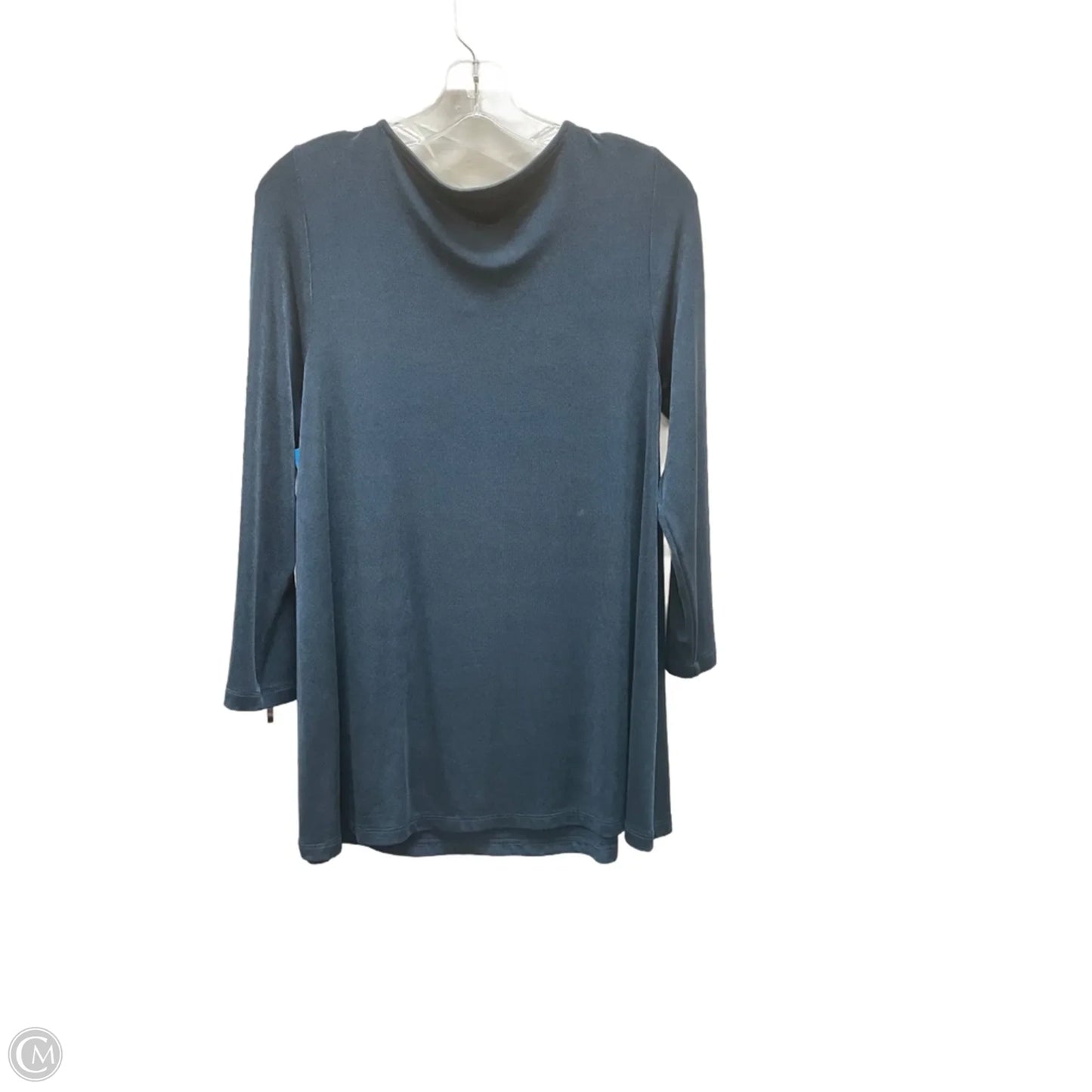 Top Long Sleeve By Chicos In Blue, Size: M