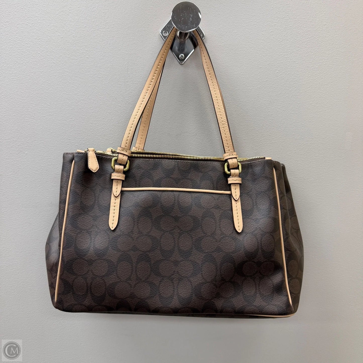 Handbag Designer By Coach, Size: Large