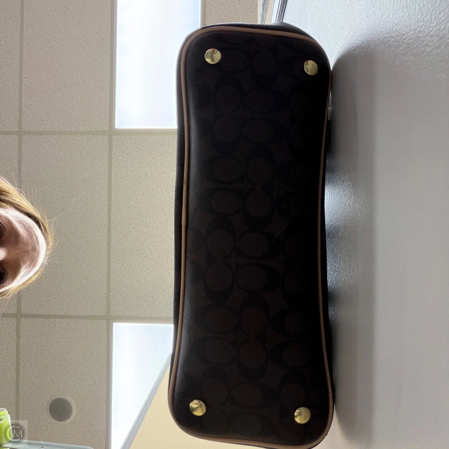 Handbag Designer By Coach, Size: Large