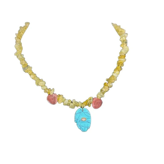 Necklace Statement By Cme