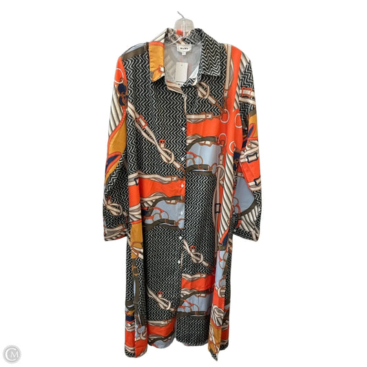 Dress Casual Maxi By Wo Wo In Multi-colored, Size: Xl