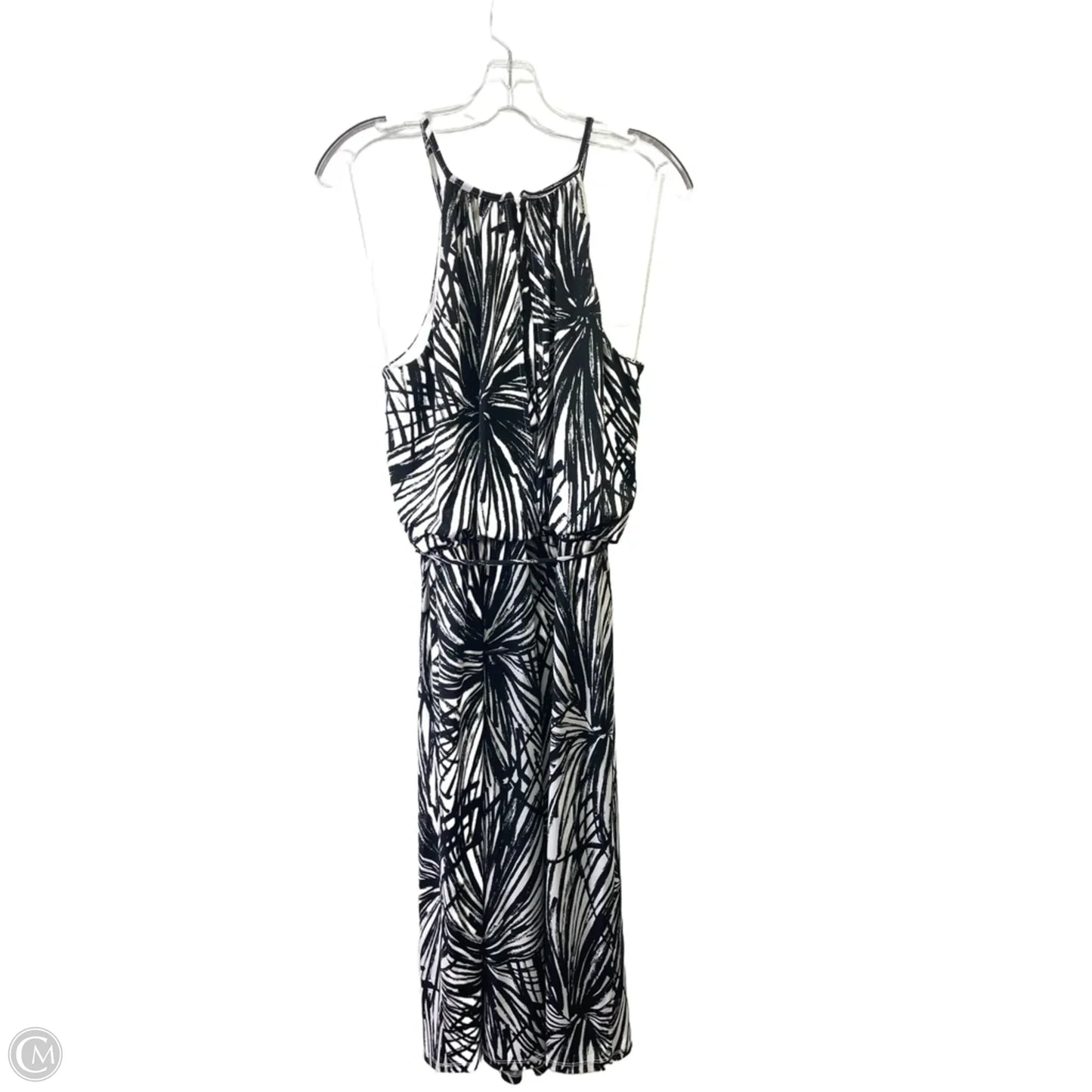 Jumpsuit By London Times In Black & White, Size: M