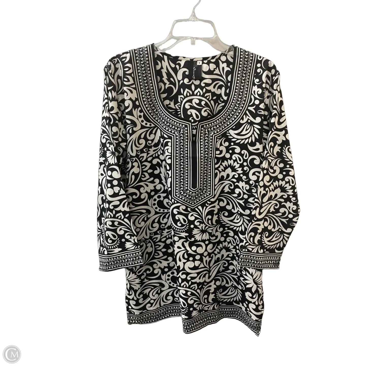 Top Long Sleeve By Clothes Mentor In Black, Size: S