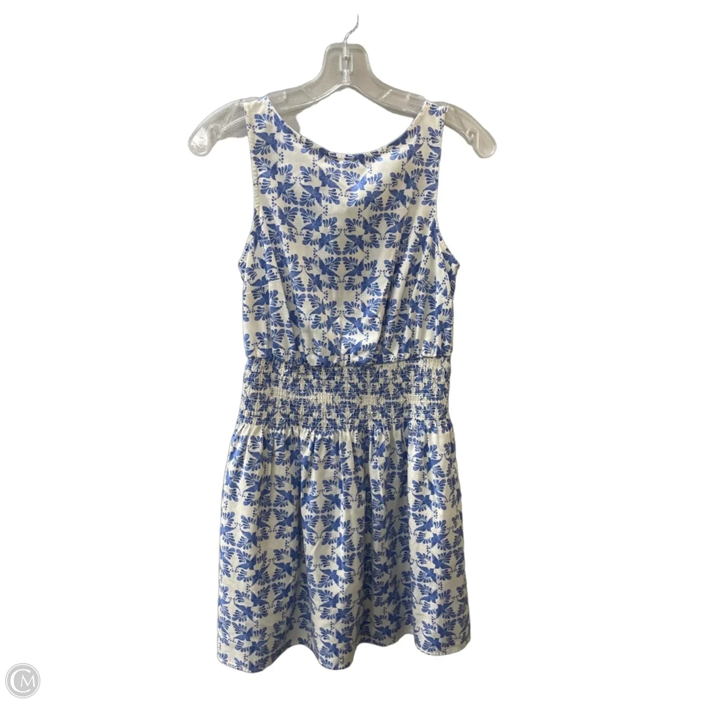 Dress Casual Short By Universal Thread In Blue & White, Size: Xs