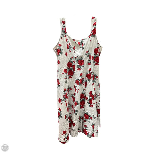 Dress Casual Maxi By Ava & Viv In Red, Size: Xl