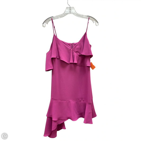 Dress Casual Short By Bcbgmaxazria In Purple, Size: 0