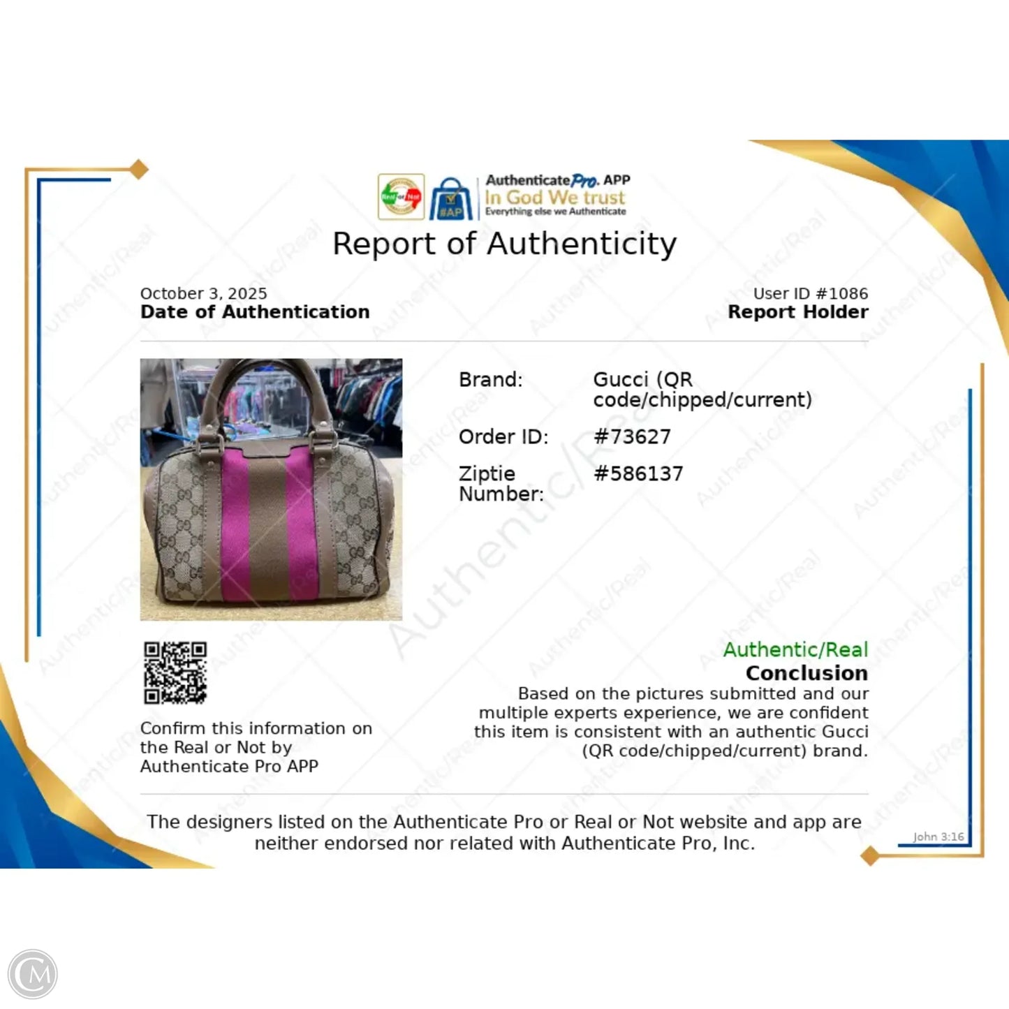 Handbag Luxury Designer By Gucci, Size: Small