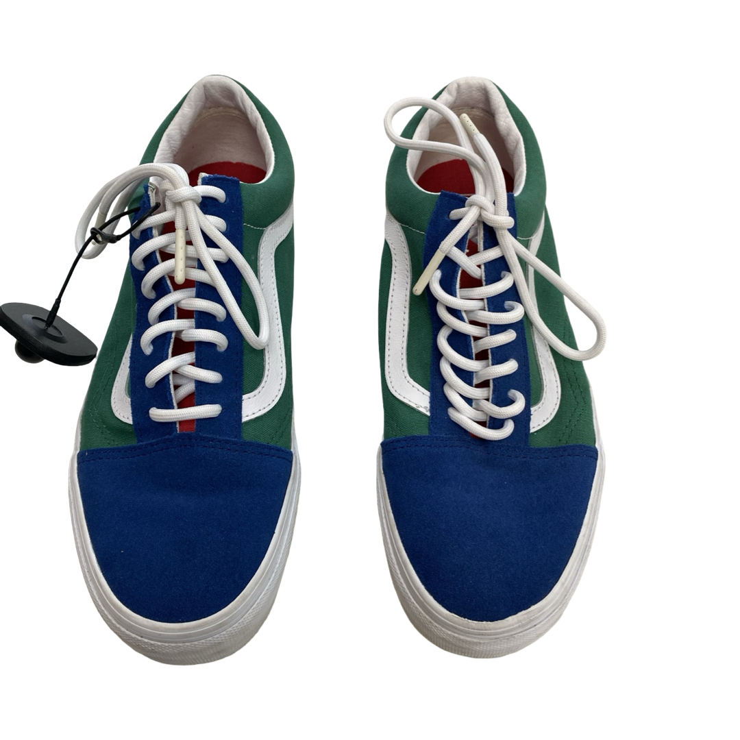 Shoes Sneakers By Vans In Multi, Size:9
