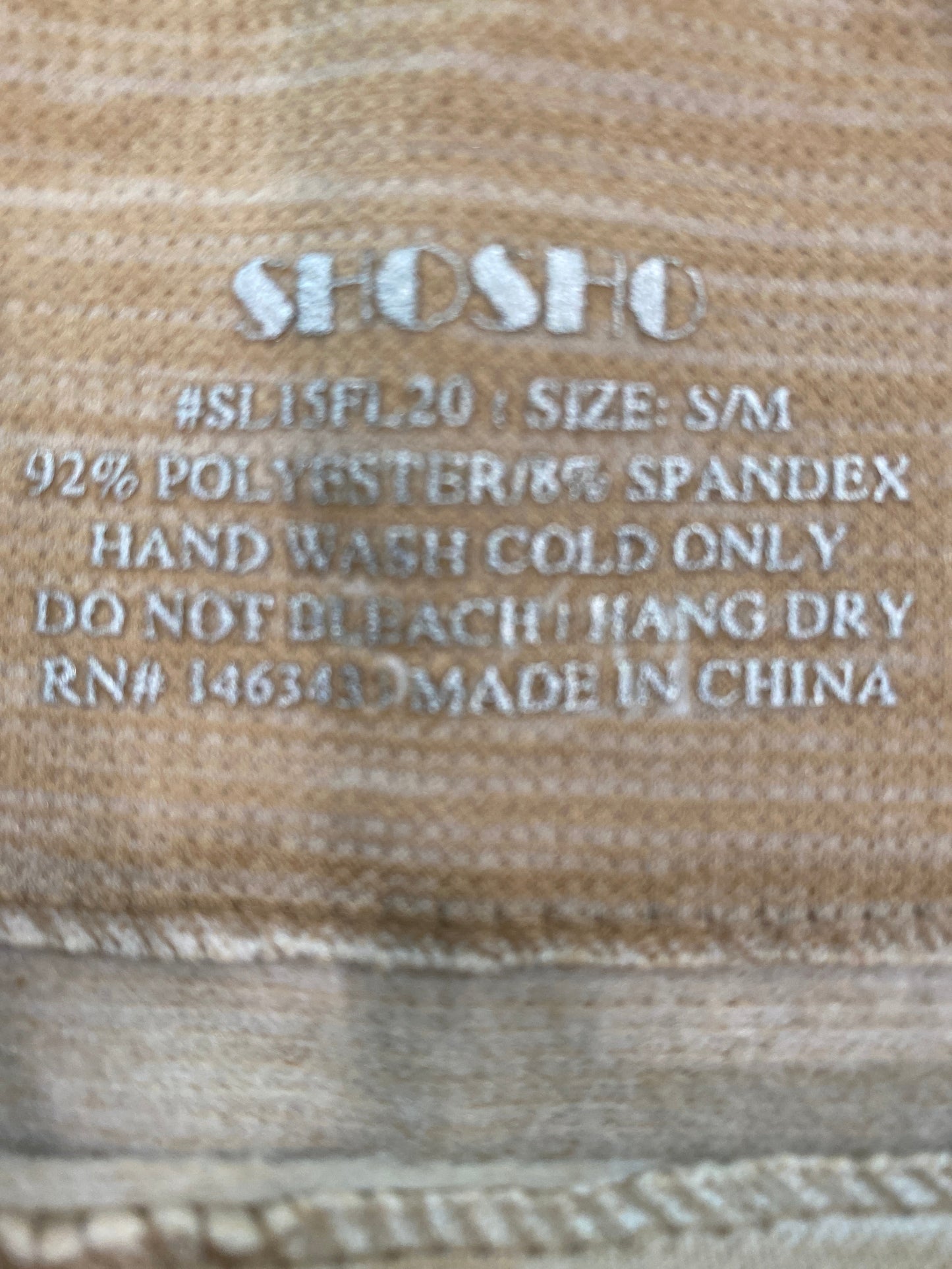 Athletic Leggings By Clothes Mentor In Tan, Size: S