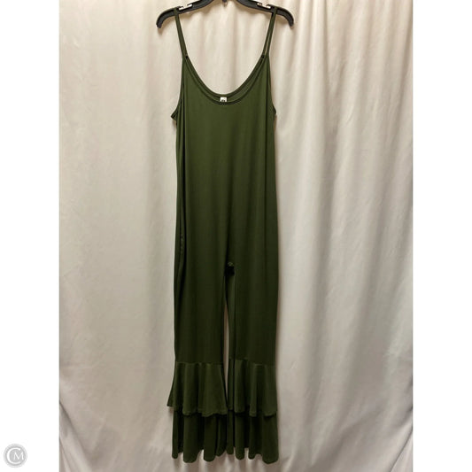 Jumpsuit By Clothes Mentor In Green, Size: Xl