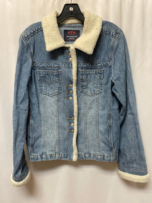 Jacket Denim By Otbt In Blue, Size: M
