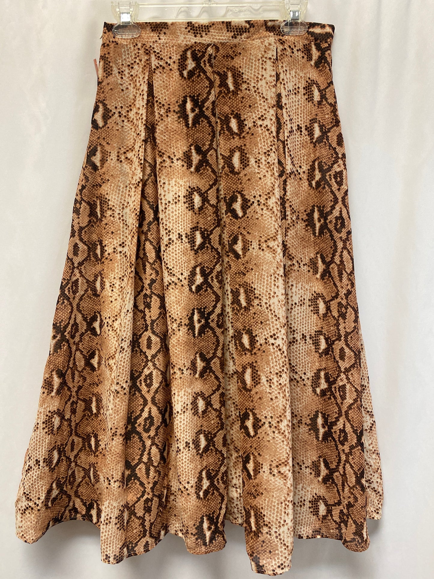 Skirt Maxi By Clothes Mentor In Animal Print, Size: L