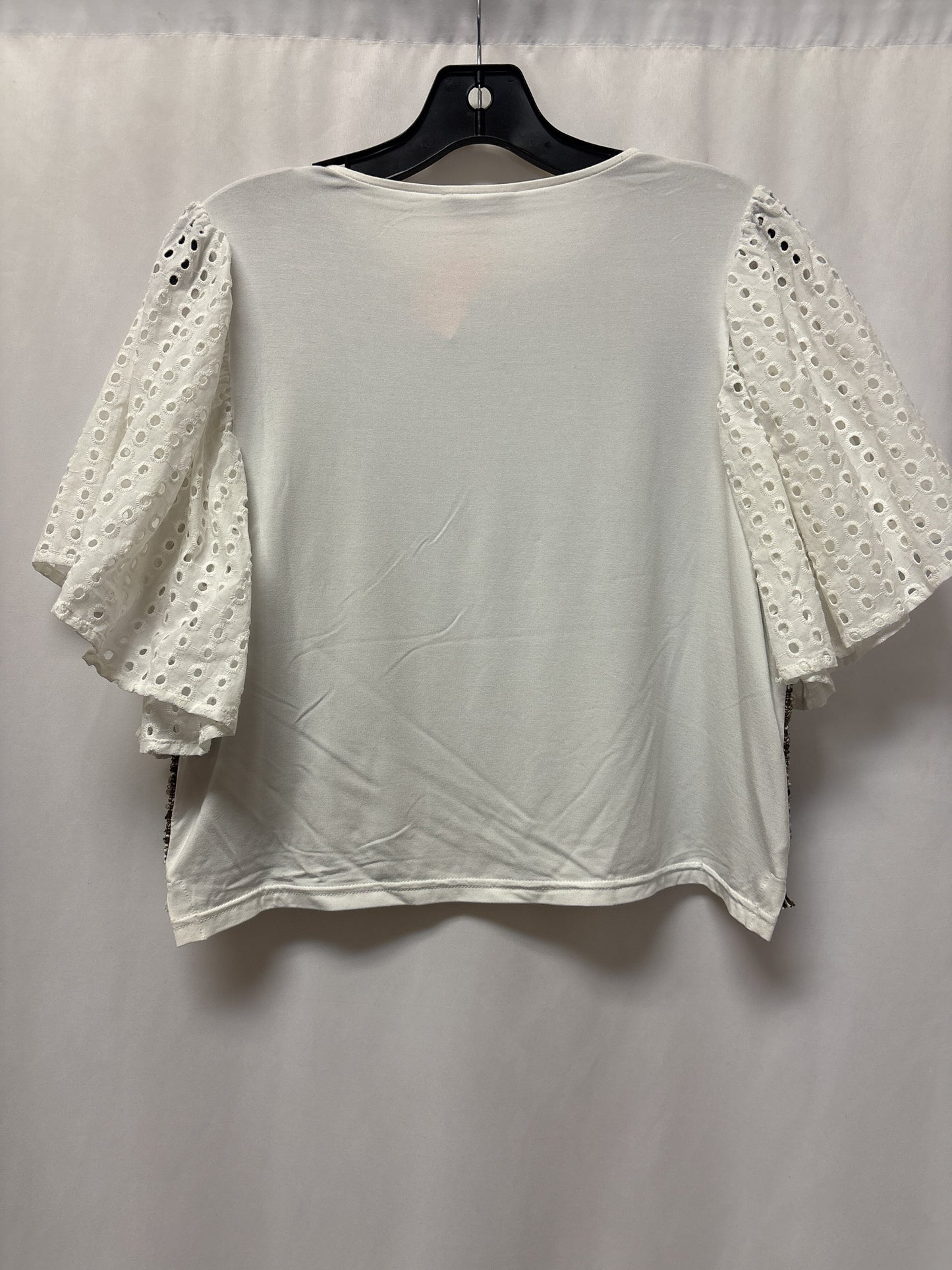 Top Short Sleeve By Badgley Mischka  Size: L