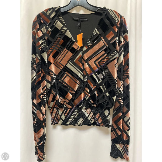 Top Long Sleeve By White House Black Market In Black, Size: S