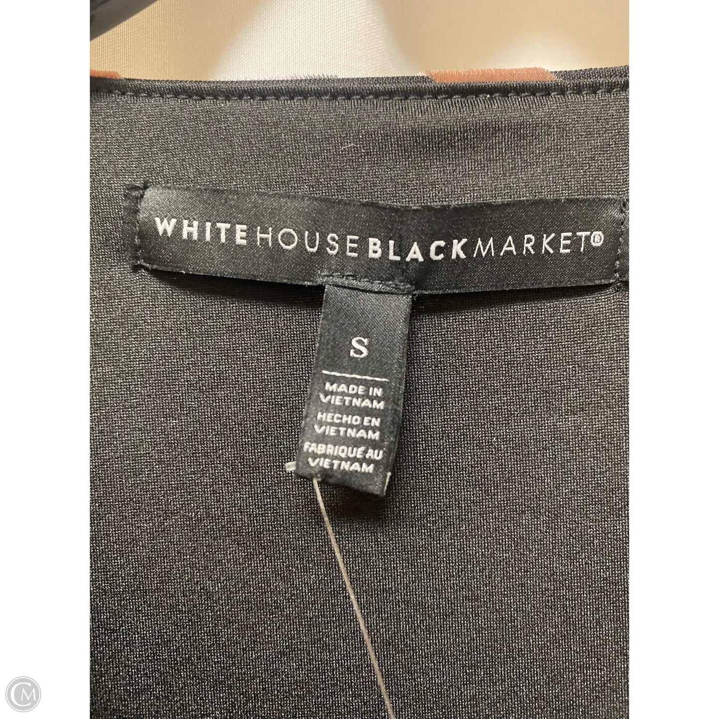 Top Long Sleeve By White House Black Market In Black, Size: S
