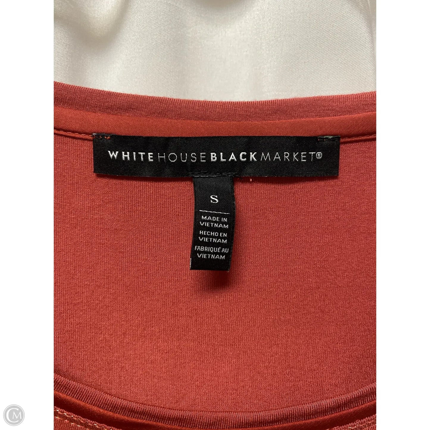 Top Long Sleeve By White House Black Market In Red, Size: S