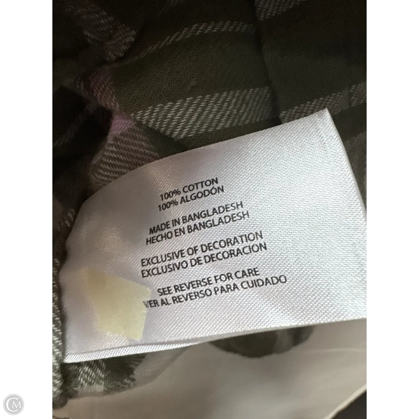 Top Long Sleeve By Gap In Green, Size: Xl