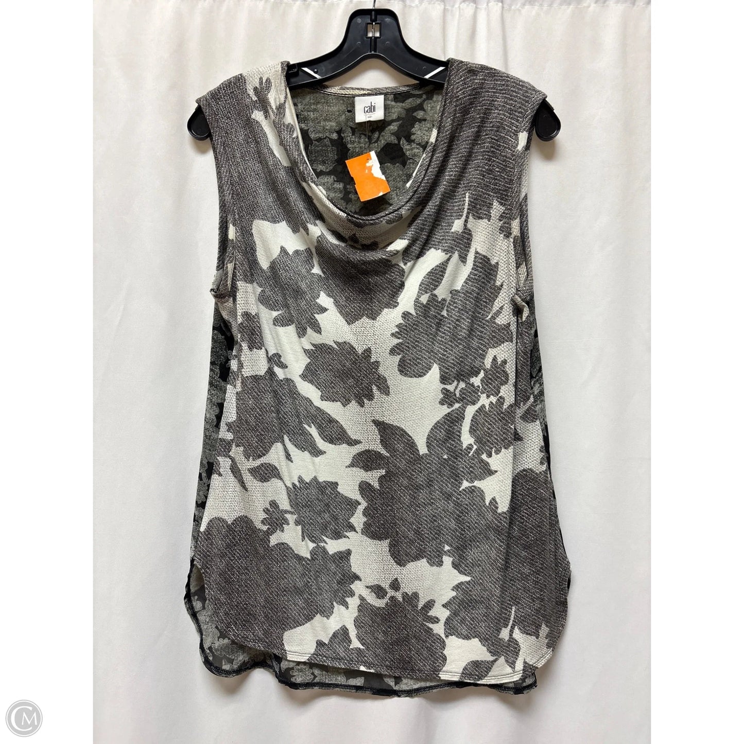 Top Sleeveless By Cabi In Black, Size: S