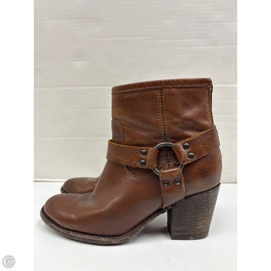 Boots Designer By Frye In Brown, Size: 6.5