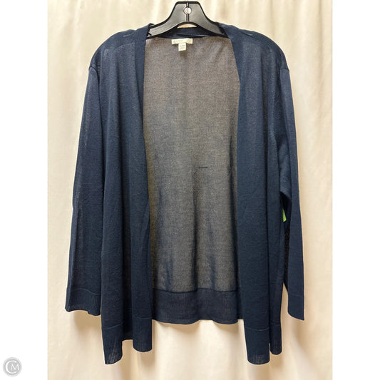 Cardigan By Cato In Navy, Size: 4x