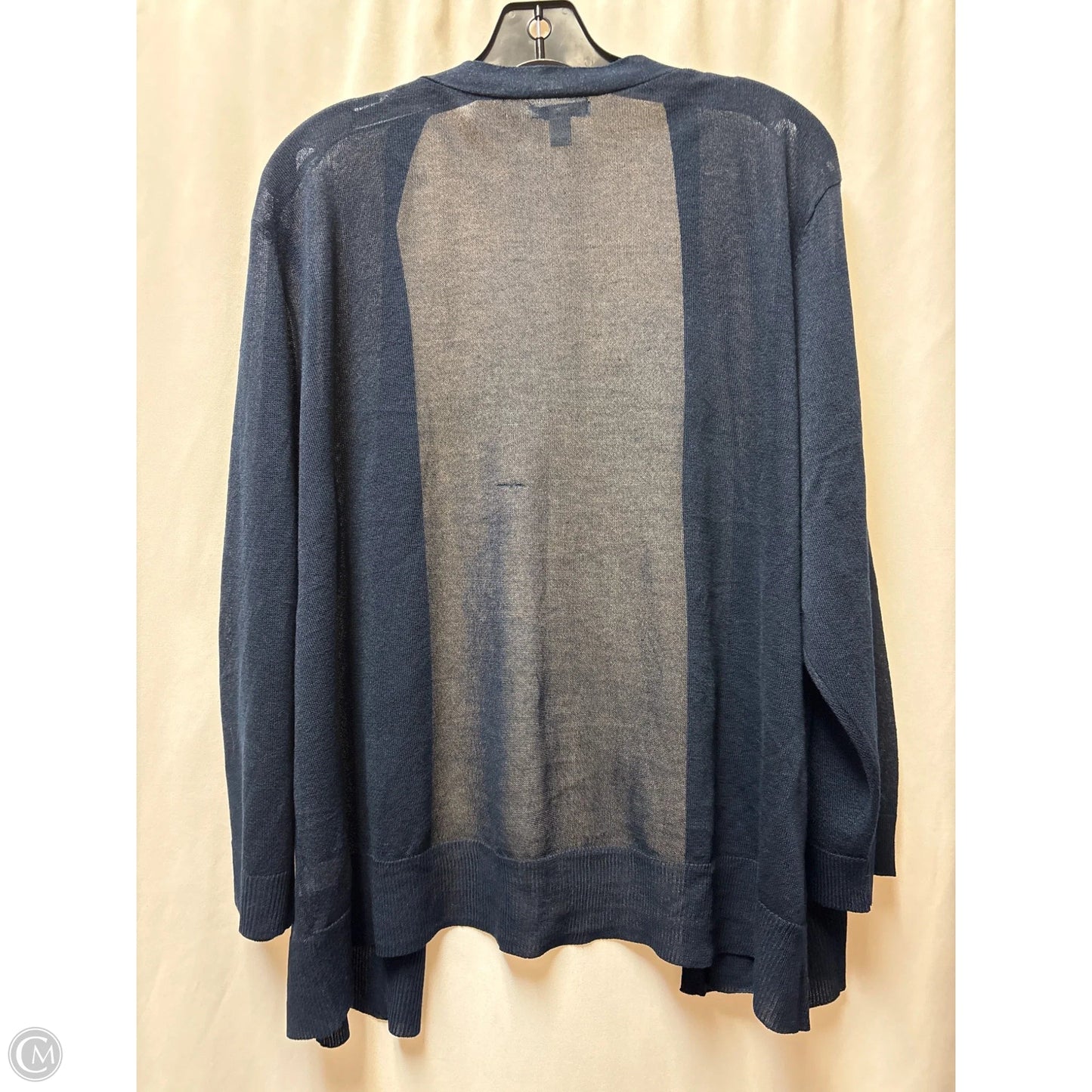 Cardigan By Cato In Navy, Size: 4x