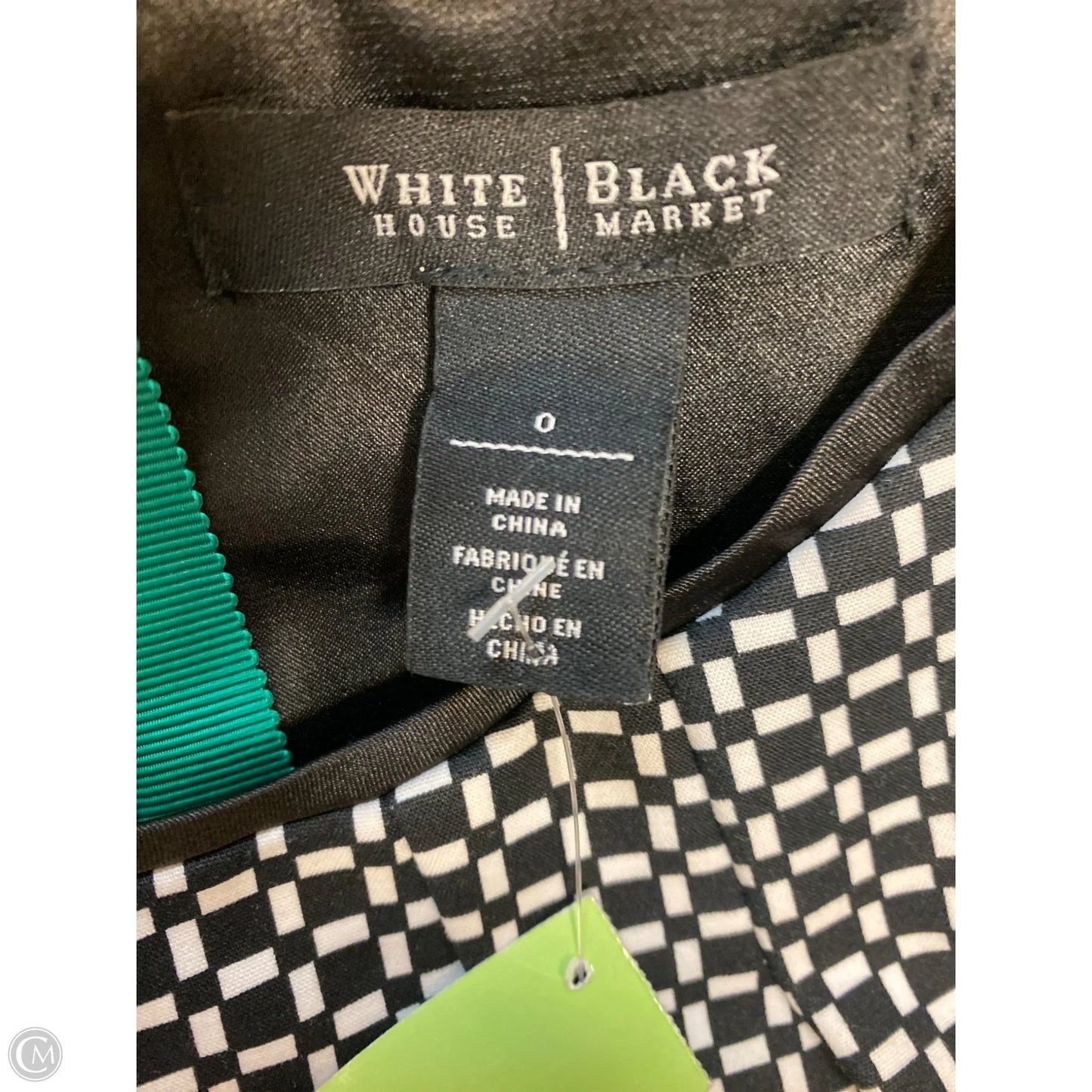 Top Sleeveless By White House Black Market In Black & White, Size: Xs