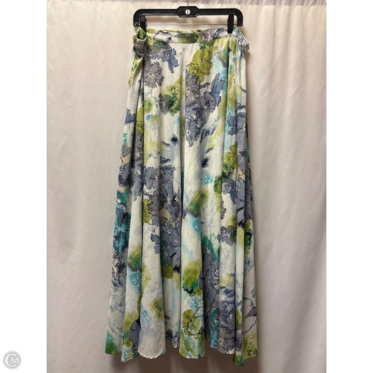 Skirt Maxi By Clothes Mentor In Green, Size: M