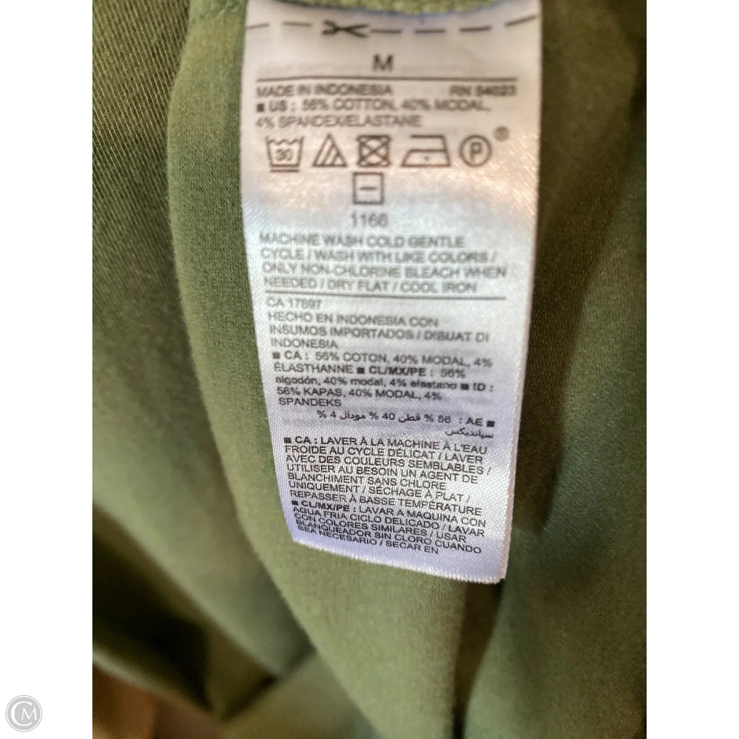 Dress Casual Midi By Old Navy In Green, Size: M