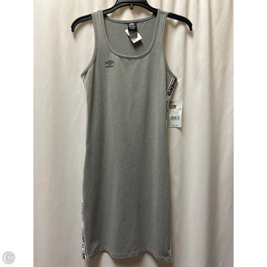 Dress Casual Midi By Umbro In Grey, Size: Xs