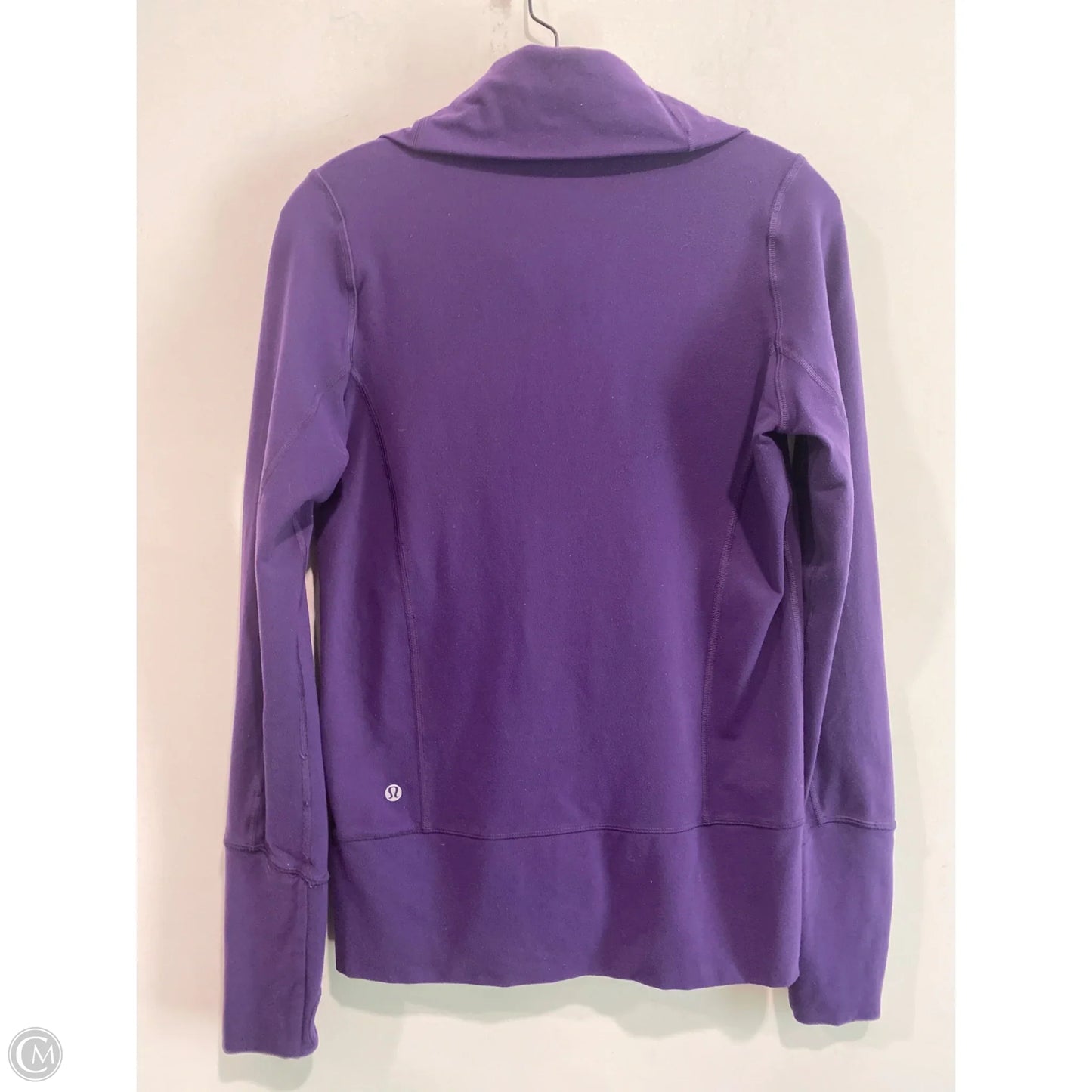 Athletic Sweatshirt Collar By Lululemon In Purple, Size: 6