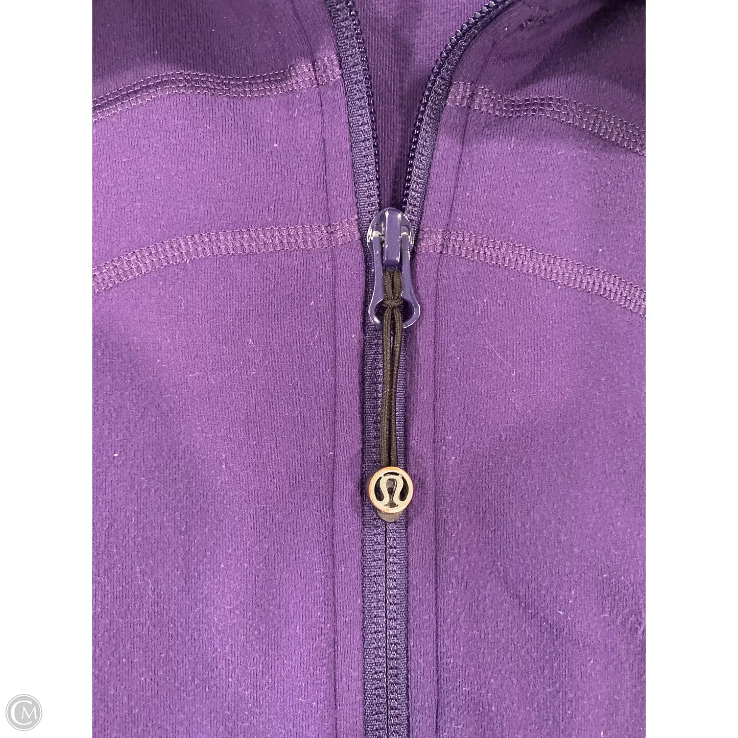 Athletic Sweatshirt Collar By Lululemon In Purple, Size: 6