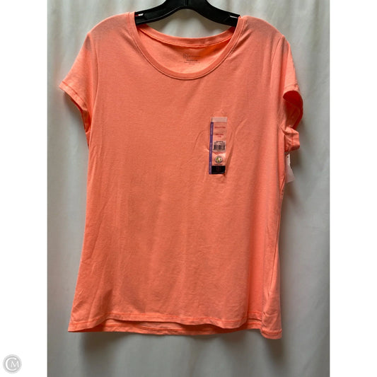 Top Short Sleeve By No Boundaries In Peach, Size: Xxl