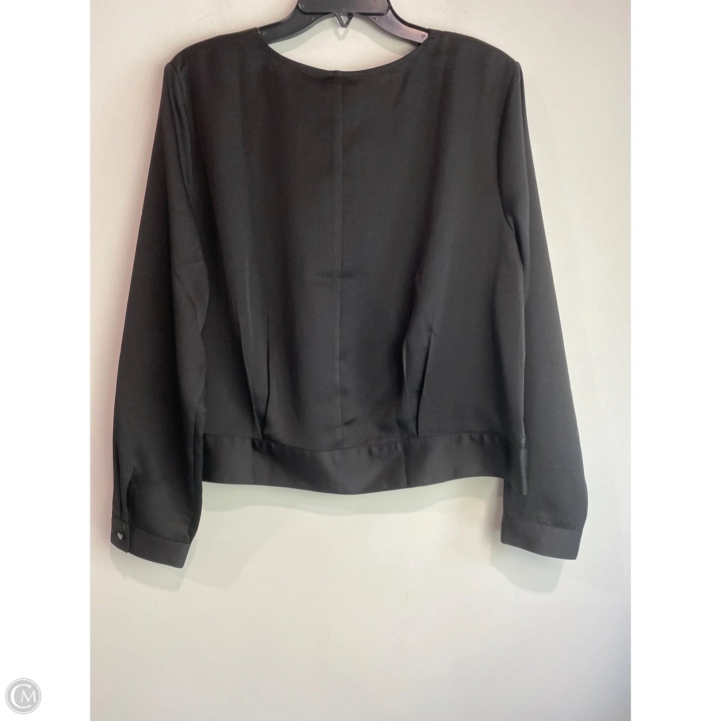 Top Long Sleeve By Worthington In Black, Size: Xl