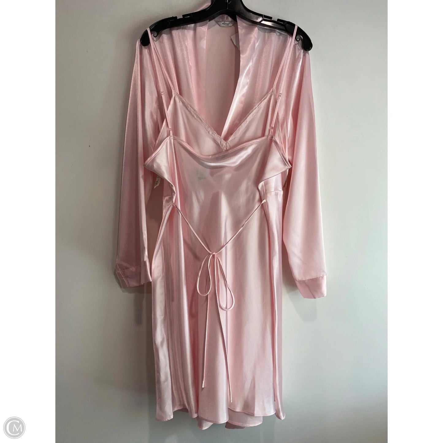 Pajamas 2pc By Adonna In Pink, Size: 1x