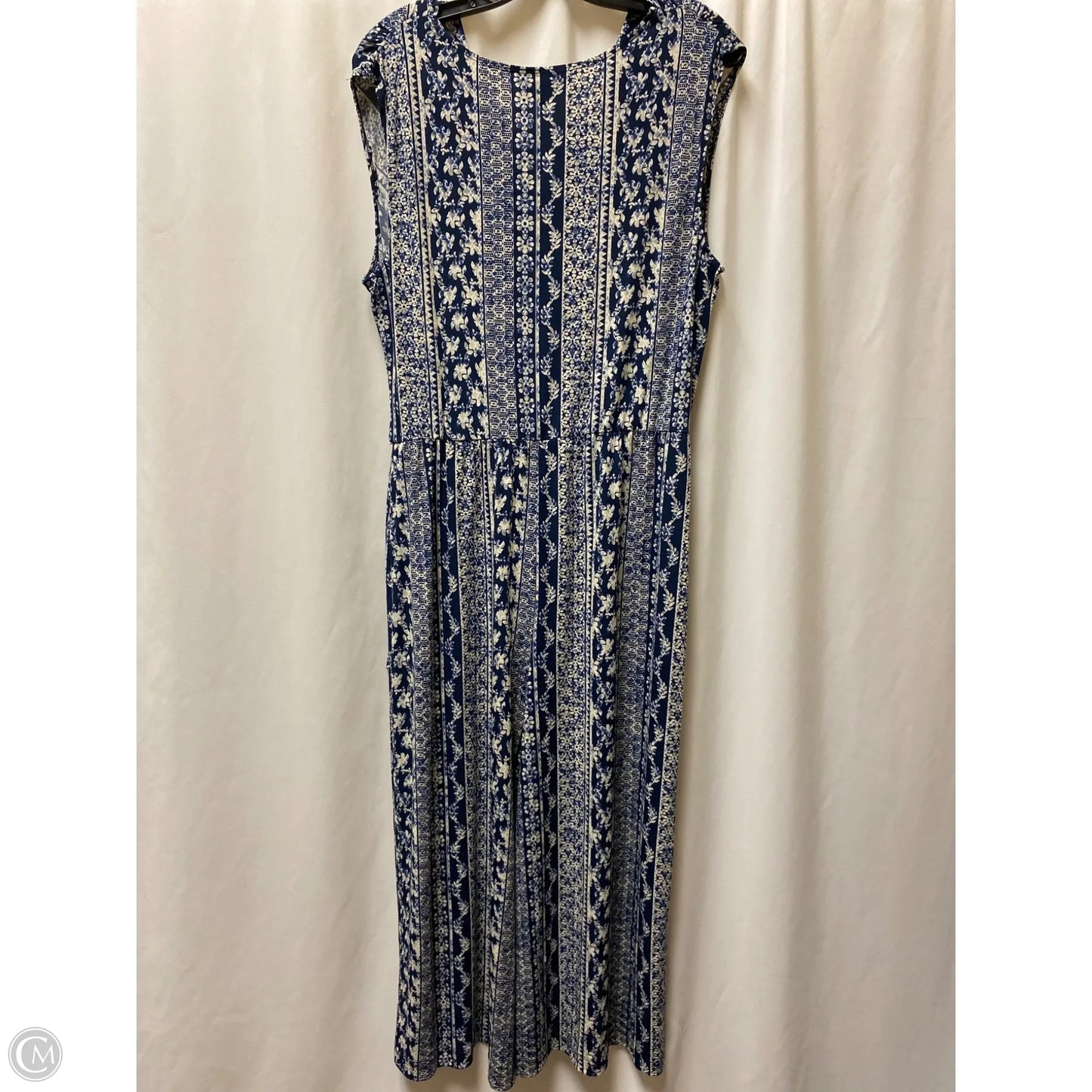 Jumpsuit By Connected Apparel In Navy, Size: L