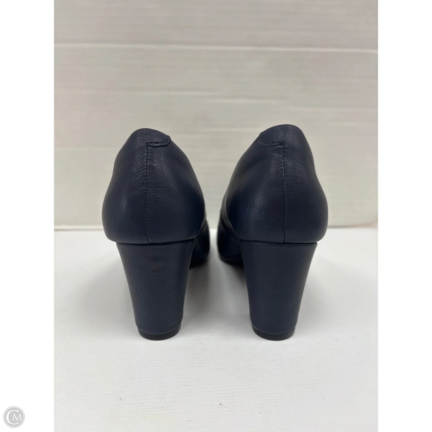 Shoes Heels Kitten By Sofft In Navy, Size: 6.5
