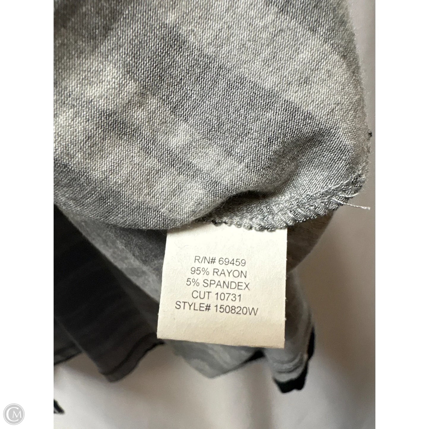 Dress Casual Midi By Clothes Mentor In Grey, Size: 2x