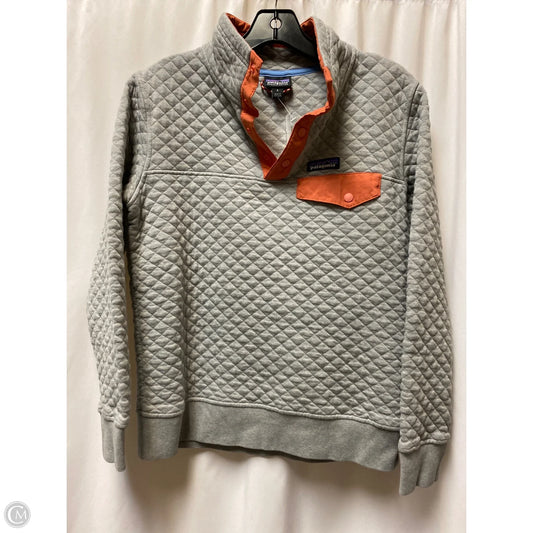 Sweatshirt Crewneck By Patagonia In Grey, Size: S
