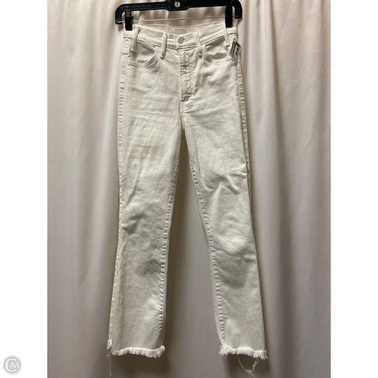 Jeans Skinny By Mother In White, Size: 2