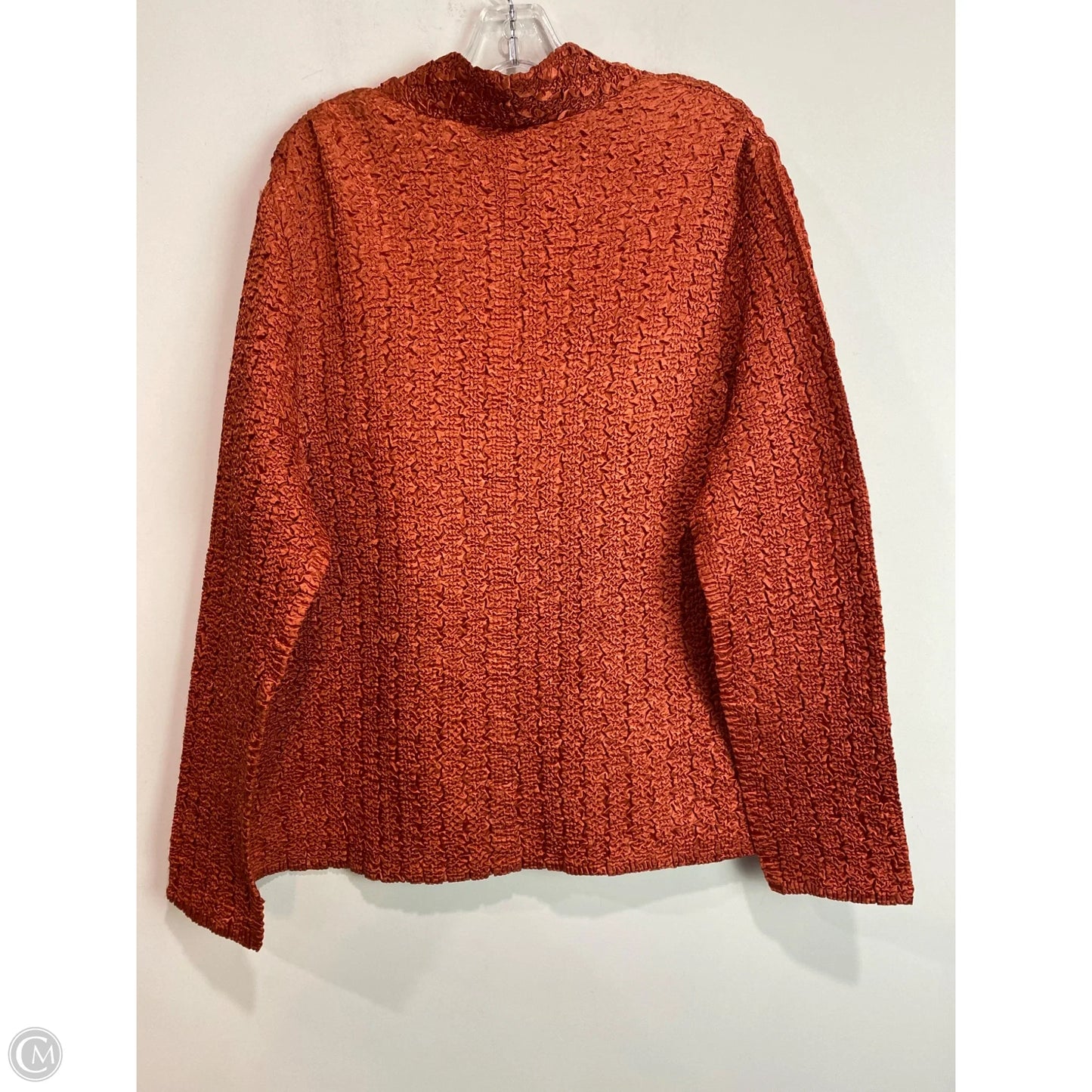 Blazer By Clothes Mentor In Orange, Size: Xl